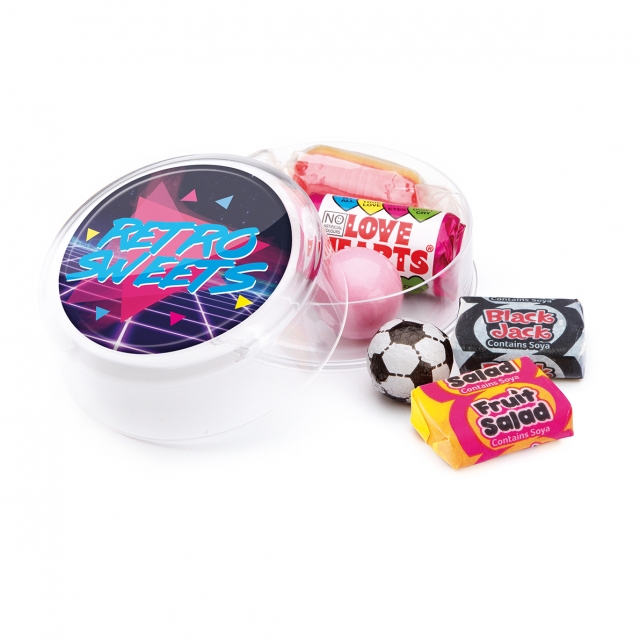 Maxi Round Pot – Retro Sweets