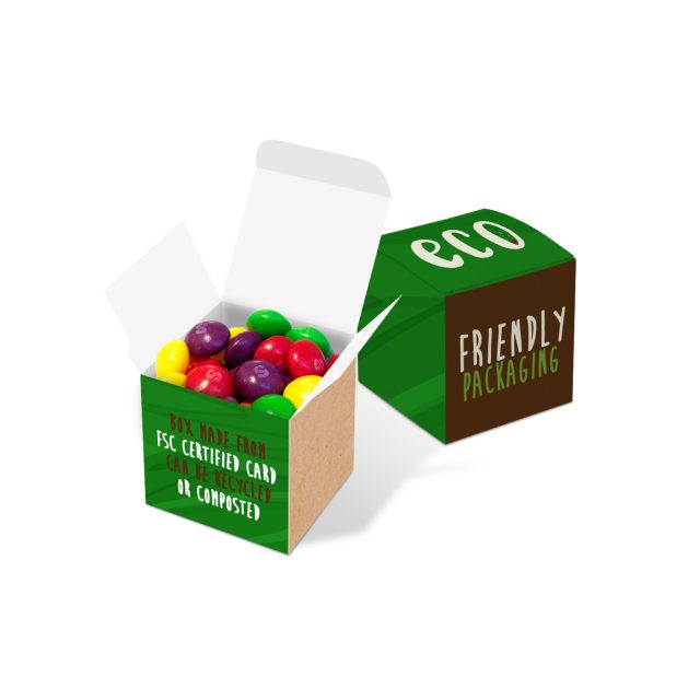 Eco Range – Eco Mini Cube Box – Skittles